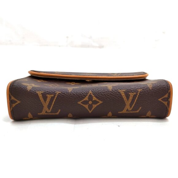 Louis Vuitton LV Shoulder Bag Pochette Florentine Brown Monogram 650-0710 - Picture 5 of 13